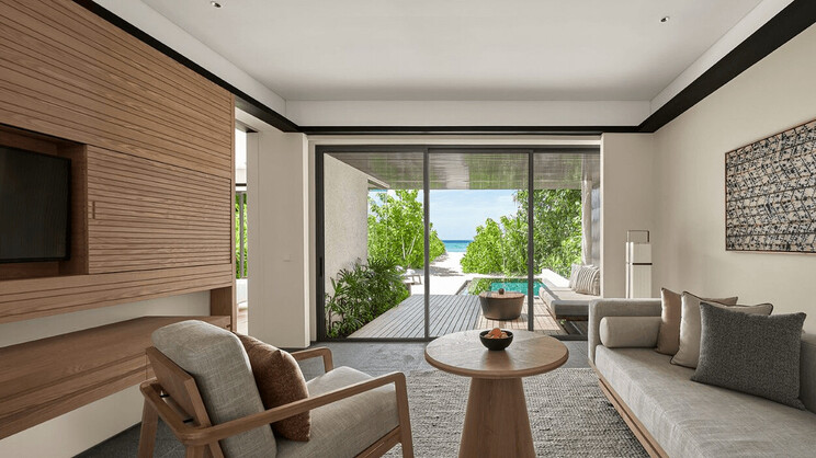 Beach Villa with Pool